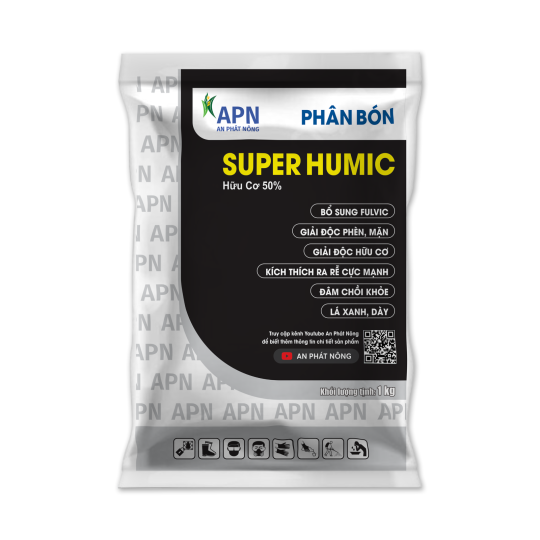 SUPER HUMIC | Giair độc hữu cơ – Kích thích ra rễ | An Phát Nông