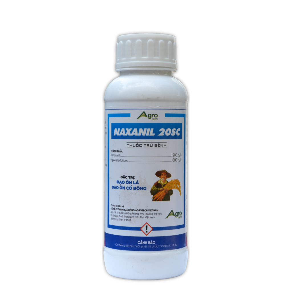 NAXANIL | Đặc trị đạo ôn lá – Đạo ôn cổ bông | Agrotech