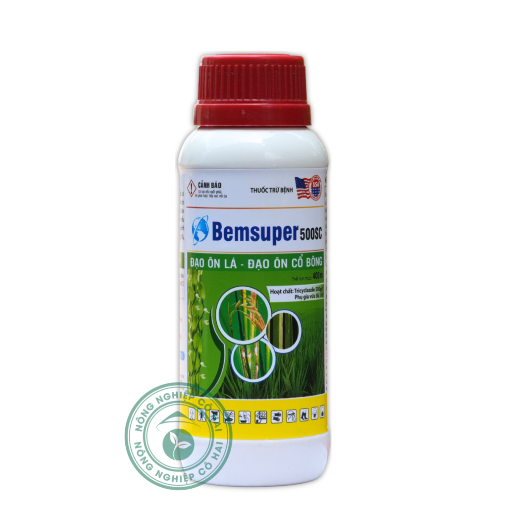 BEMSUPER 500SC | Đạo ôn lá – Đạo ôn cổ bông | Hòa Bình