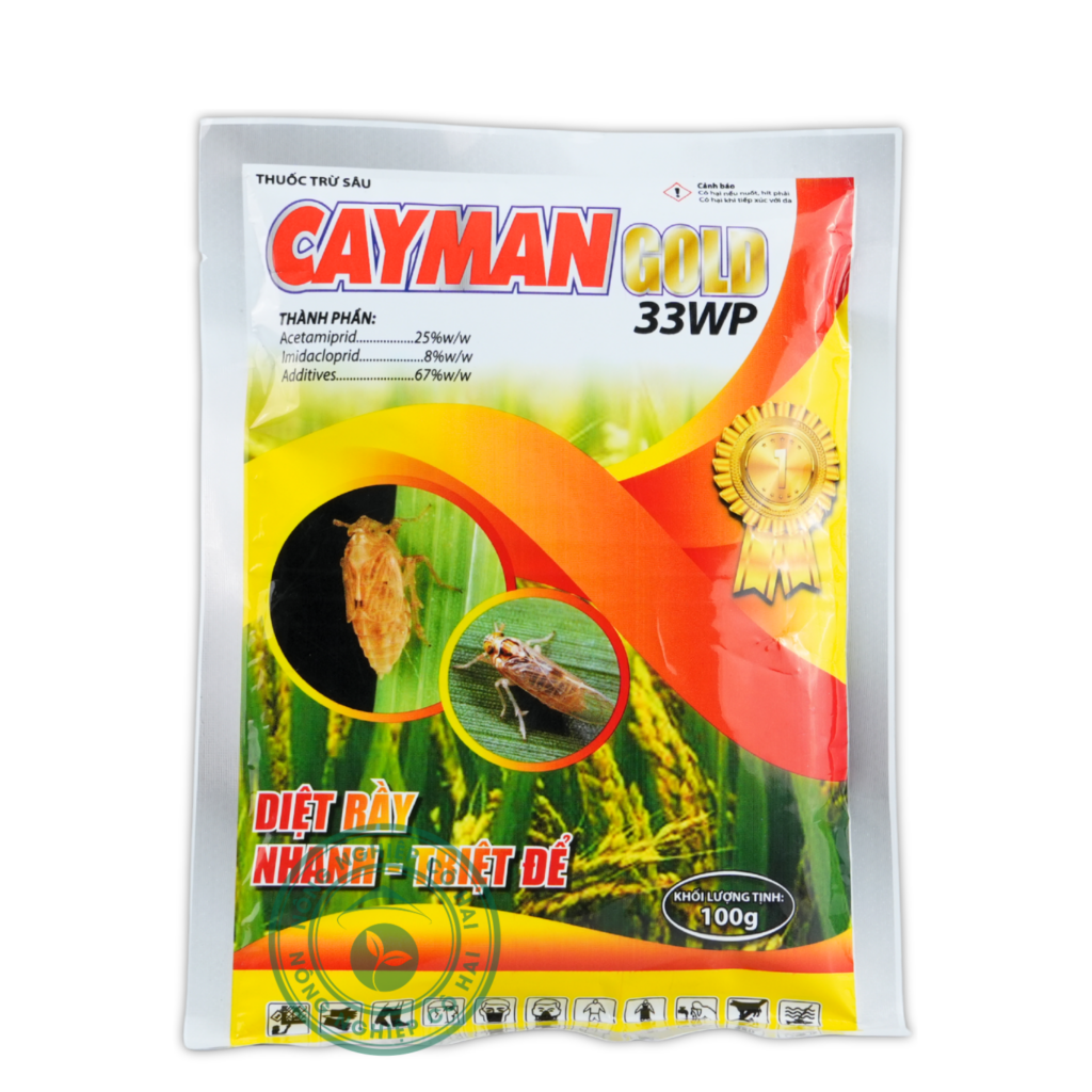 CAYMAN GOLD 33WP | Diệt rầy nhanh – Triệt để | Qatar – Genta