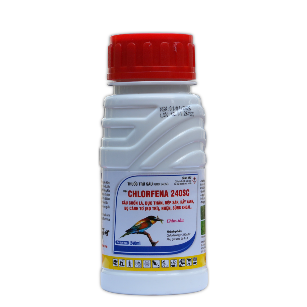 CHLORFENA 240SC | Chim sâu tới đau – sạch sâu tới đó | BMC