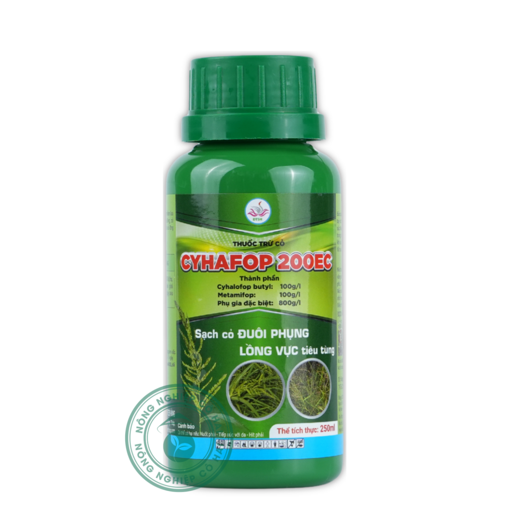 CYHAFOP 200EC | Sạch cỏ Đuôi phụng – Lồng vực tiêu tùng | Đồng Tháp Sen Hồng
