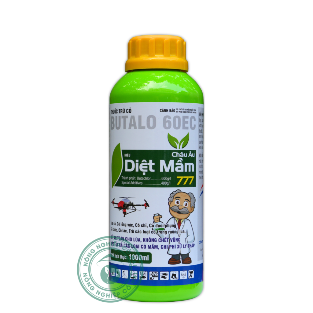 DIỆT MẦM 777 | Lủa cỏ – Cỏ lồng vực – Cỏ chỉ – Cỏ đuôi phụng | Euro tech