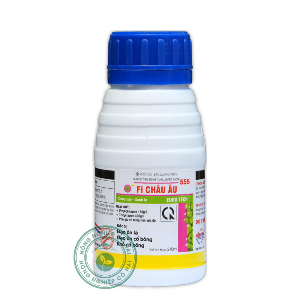 FI CHÂU ÂU | Đặc trị đạo ôn lá –  Đạo ôn cổ bông – Khô cổ bông | Euro Tech