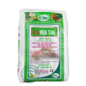 K-S HÒA TAN | Phân bón Kali Clorua hàm lượng cao | GNC