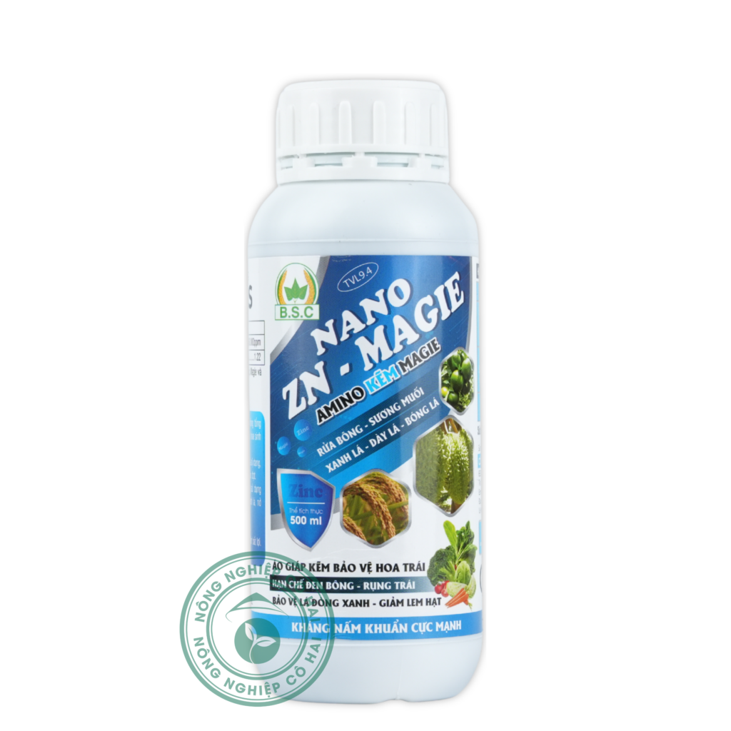 NANO ZN – MAGIE | Rửa bông – Sương muối – Xanh lá – Dày lá – Bóng lá | Bình Chánh