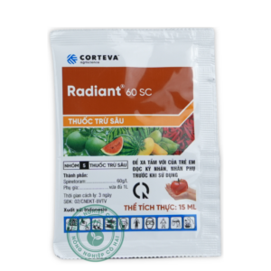RADIANT 60SC |  Đặc trị Bọ trĩ - Sâu đục quả - Sâu tơ rau màu | Corteva