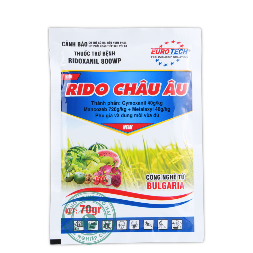 RIDO CHÂU ÂU | Đặc trị nấm bệnh | Euro Tech