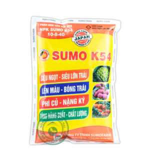 SUMO K54 | Siêu ngọt - Siêu lớn trái - Lên màu - Bóng trái | SUMOFARM