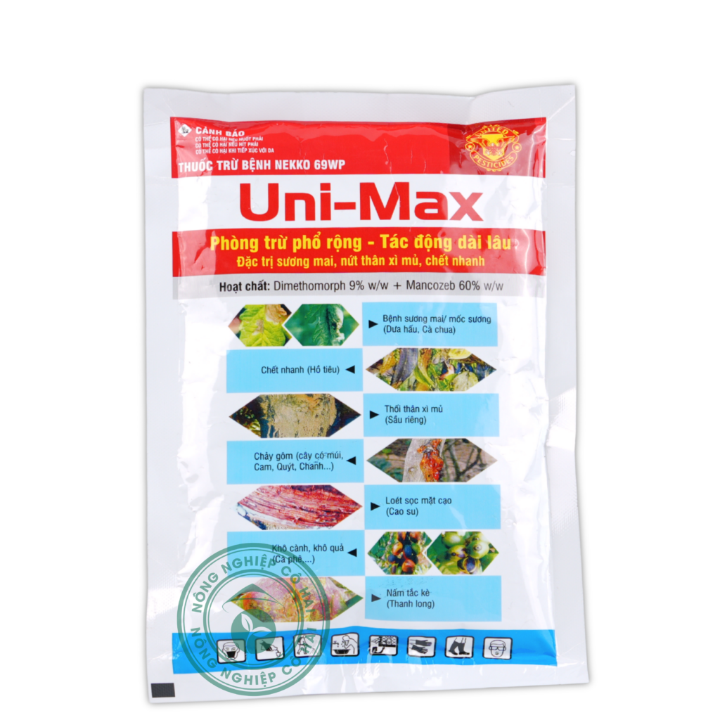 UNI-MAX | Đặc trị Sương mai – Nứt thân xì mũ – Chết Nhanh | Euro Tech