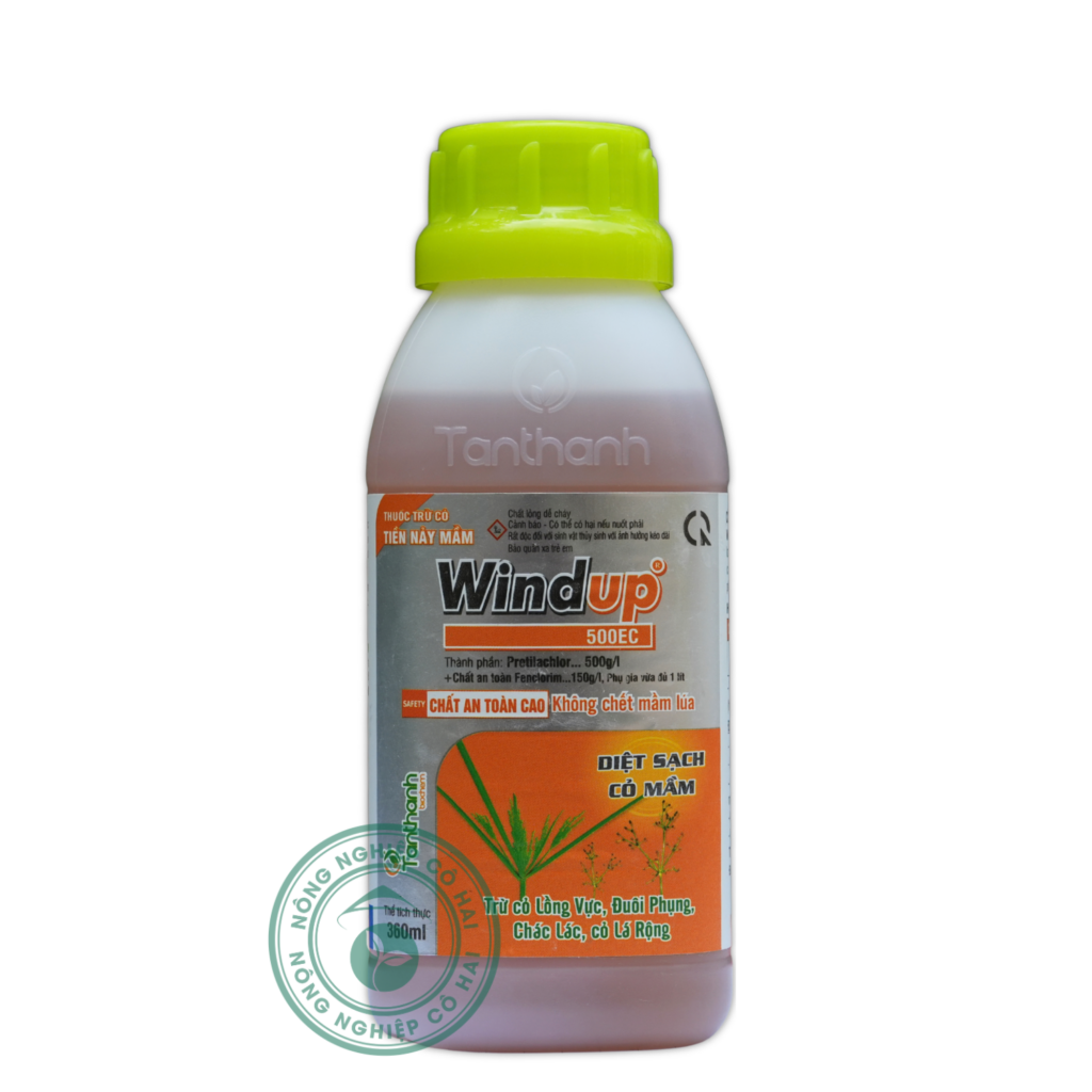 WINDUP 500EC | Trừ cỏ Lồng vực – Đuôi phụng – Chác lác – Cỏ lá rộng | Tân Thành