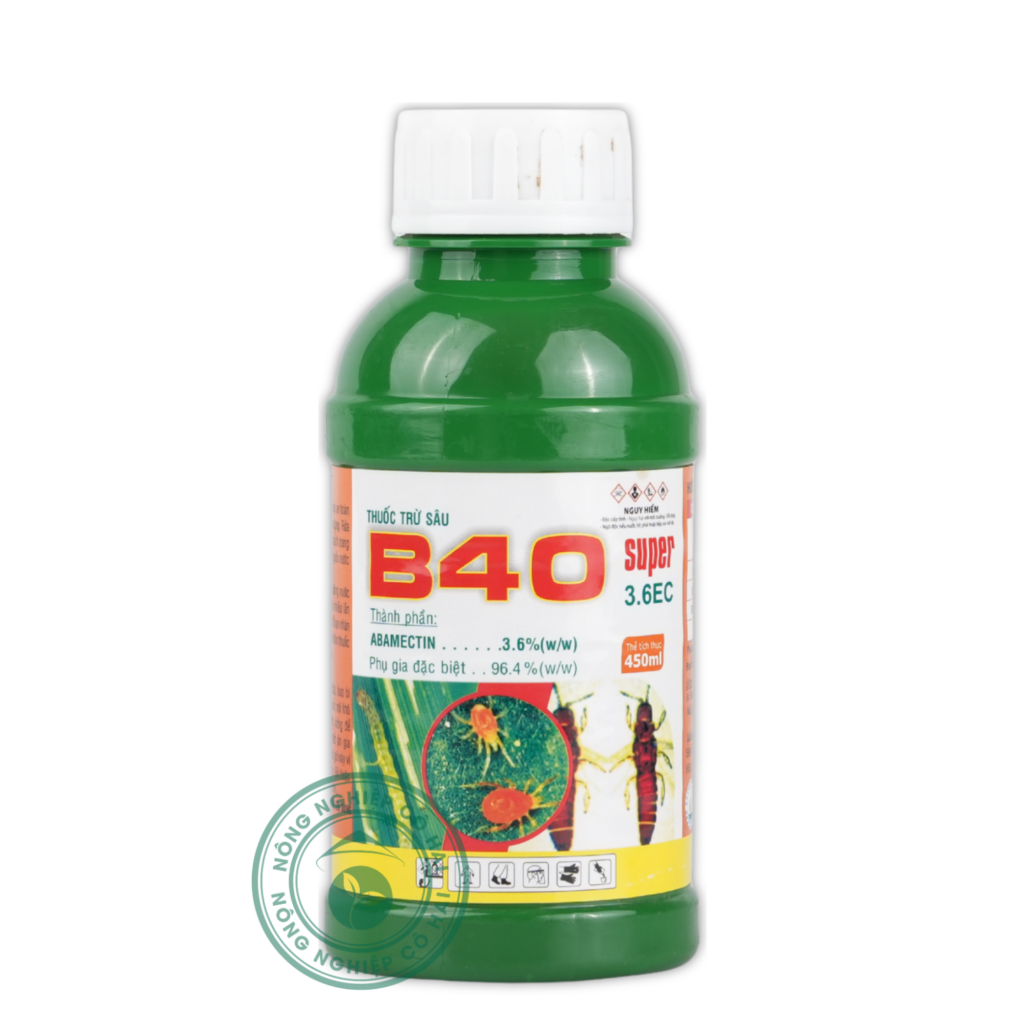 B40 SUPER 3.6EC | Thuốc Trừ Sâu Sinh Học Hiệu Diệt Sâu | Tấn Hưng