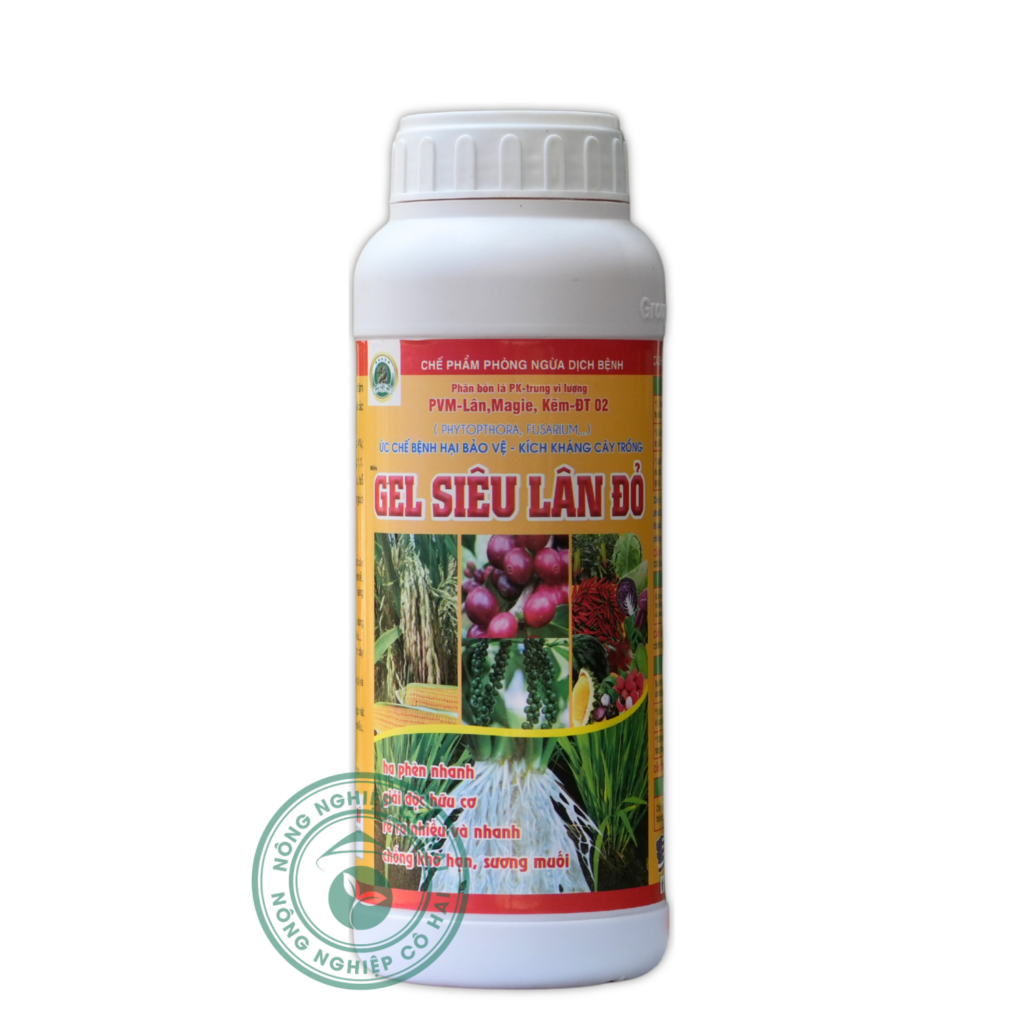 GEL SIÊU LÂN ĐỎ | Hạ phèn nhanh – Giải đọc hữu cơ | Phú Việt Mỹ